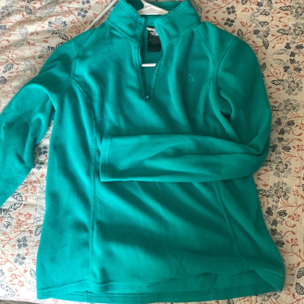 North face fleece quarter zip